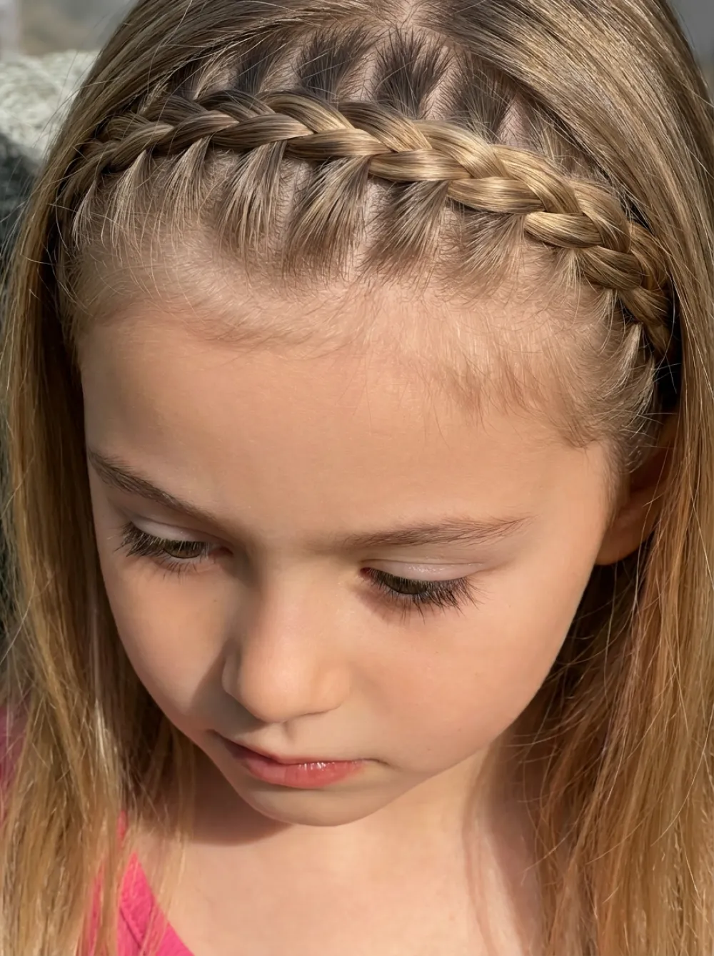 French Braid Bangs