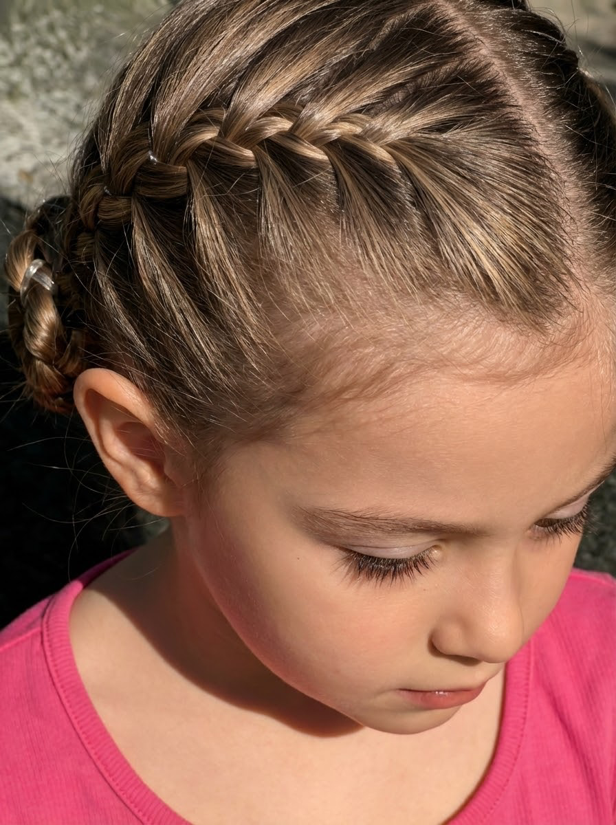 Side Waterfall Braid